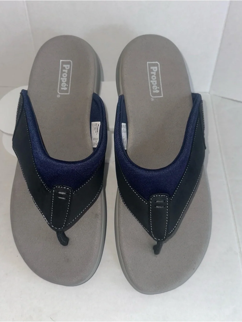 PROPET Easton Cushion Flip Flop Sandal Leather Men's SZ 11